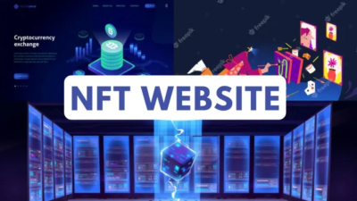 I will develop blockchain nft website nft marketplace landing page in react js next js