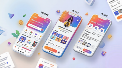 I will design high end minimalist mobile app UI UX