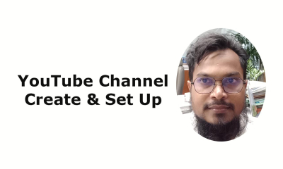I will create, set up and design a new YouTube channel and access will be given at the end.