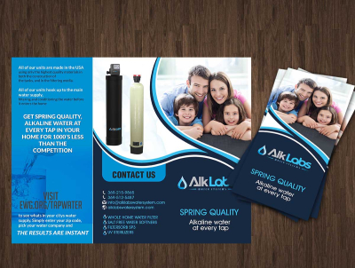 I will design a tri-fold brochure and roll-up banner with fast delivery
