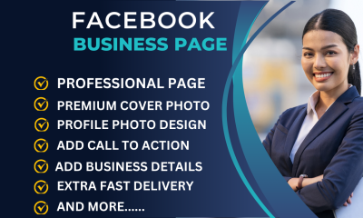 I will creating facebook business pages, social media pages