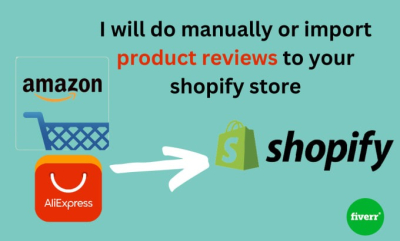 I will create a shopify dropshipping store or shopify website