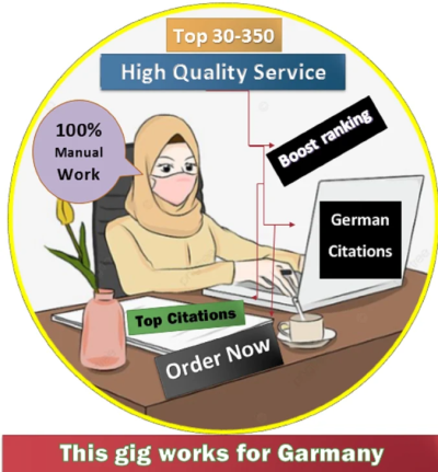 I will provide german citations directories and backlinks