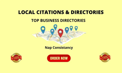 I will create local citations and business directories for business