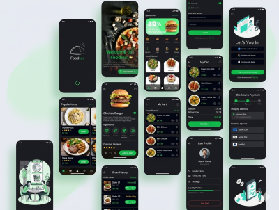 I will design a clean and modern mobile app UI in Figma