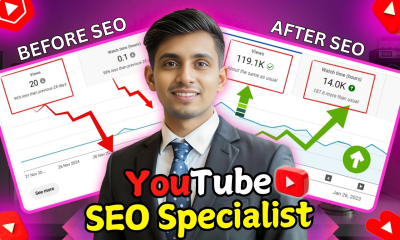 I will handle YouTube SEO and video promotion as your Channel Manager