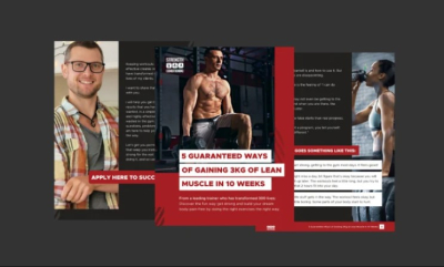 I will design fitness ebook pdfs