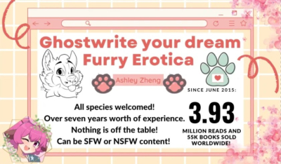 I will write a furry nsfw erotica or romance story