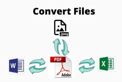 I will convert PDF to ms word and ms excel