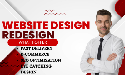 I will be your website developer, maintenance and website marketing with seo migration