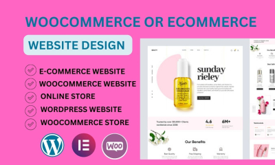 I will create wordpress woocommerce or ecommerce website