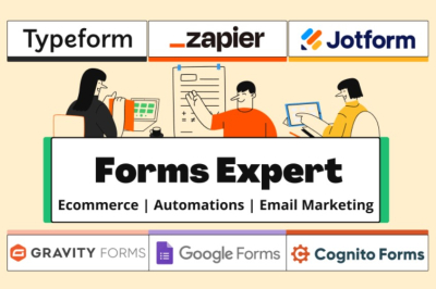 I will create responsive typeform, google forms, jotform