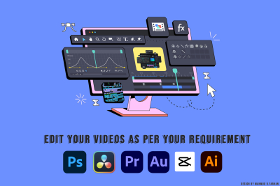 We will edit your videos professionally as per your requirement.