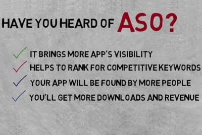 I will do app store optimization aso for google play and app store