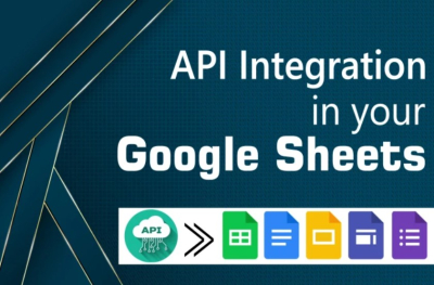 I will integrate any API in google sheets using apps script