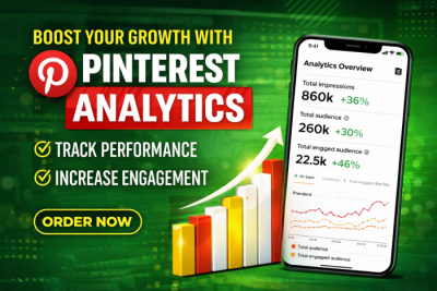 I will Promote Your Link On My 15M Monthly View Pinterest Profile