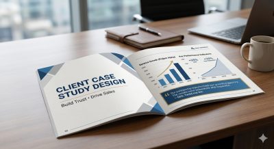 I will write and design a client case study that builds trust and drives sales