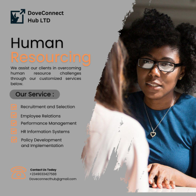 I will be offering human resourcing services.