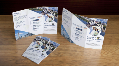 I will design a tri-fold brochure and roll-up banner with fast delivery
