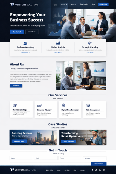 I will redesign your outdated website to look modern and professional