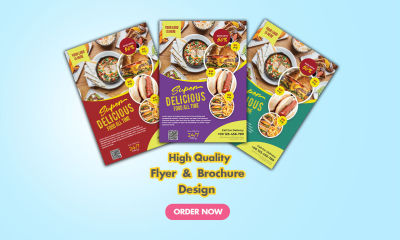 I will make Professional flyer design – fast delivery + unlimited revisions
