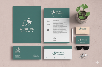 I will create a complete brand identity with logo and brand guidelines