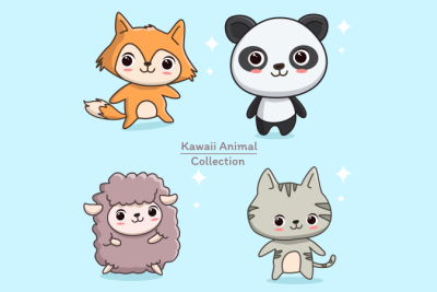 I will create a kawaii, chibi or cute animal logo in my style