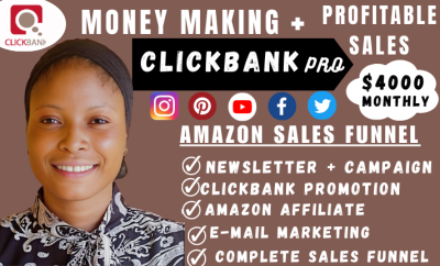 I will boost clickbank affiliate marketing, autopilot amazon website link promotion