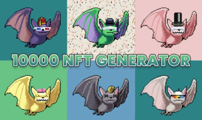 I will generate 10k nft art collection and metadata with rarities