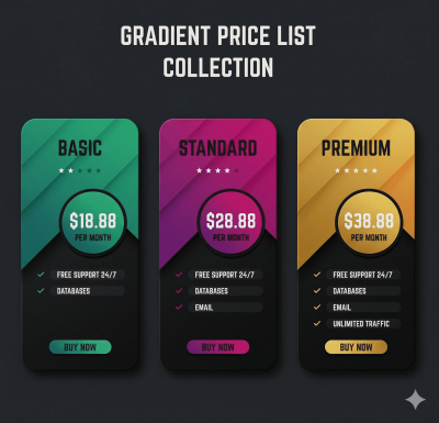 I will design a clean and professional pricing sheet or rate card for your services