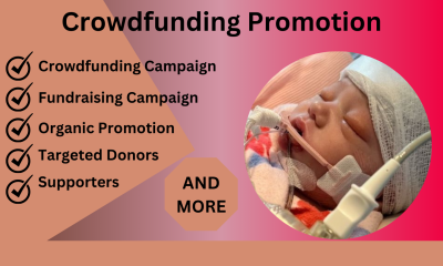 You will get high converting crowdfunding campaign/donors/backers/crowdfunding promotion
