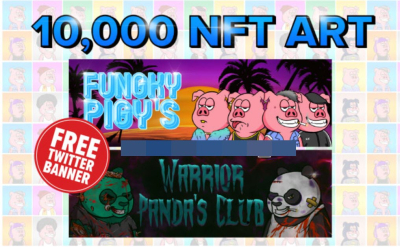 I will create character and generate up to 10k traits nft art