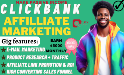 I will help you succeed in clickbank, shopify, and amazon affiliate marketing