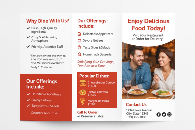 I will design a tri-fold brochure and roll-up banner with fast delivery