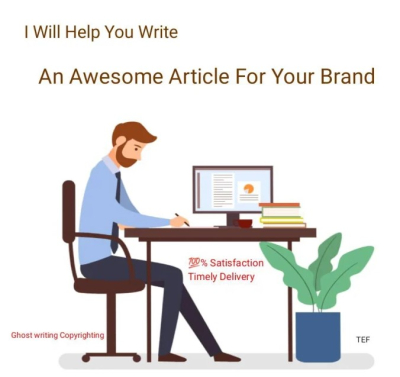 I will help you write an awesome article for your brand