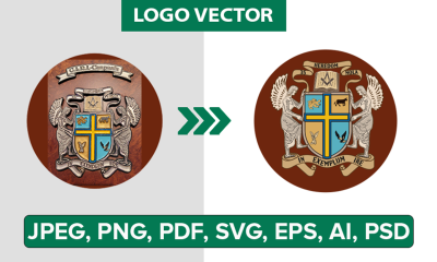  I will do vector trace any logo image to various design format