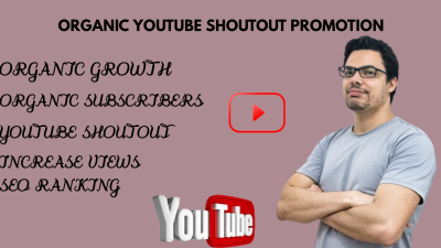 I will shoutout youtube video organically to boost subs and views