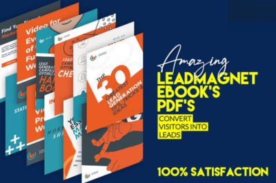 I will design your lead magnet ebook pdf