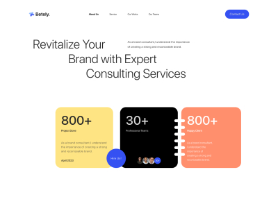 I will design awesome website landing page ui 