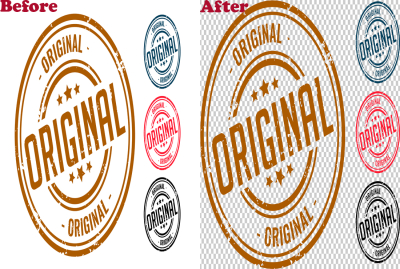 I will do signature,logo and rubber stamp into a transparent png graphic