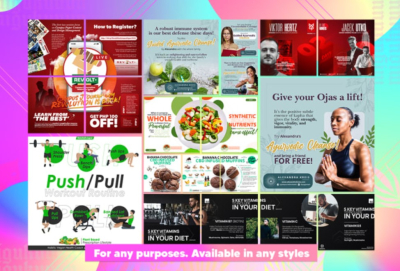 I will design your social media banners, icons or ads