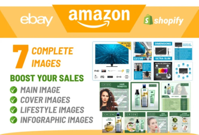 I will design amazon product infographics, product listing images