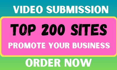I will do youtube video SEO and manual video submissions on the top 200 high PR sites