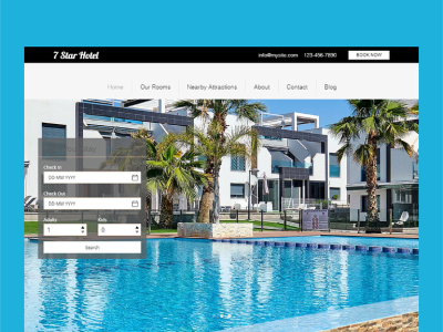 I will build a rental service website or an online booking website