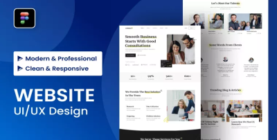 I will redesign your outdated website to look modern and professional