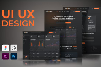 I will design the ui ux of your website or mobile application and convert to coding