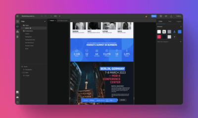 I will design a modern and responsive website using framer