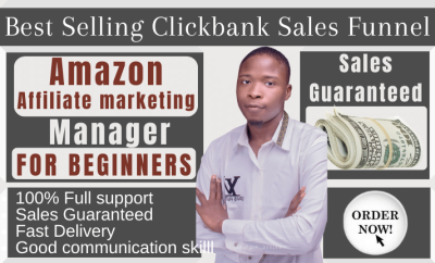I will do money making clickbank affiliate marketing, promote amazon affiliate website