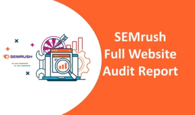 I will run a full semrush audit on your website