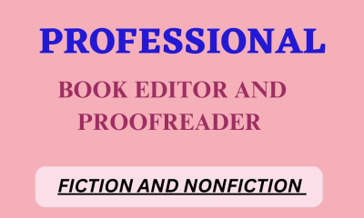 I will be your Book or ebook Editor 
